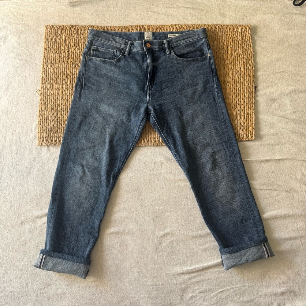 Hirotoshi Kato Pen Slim Joey Cut Selvage Denim jeans